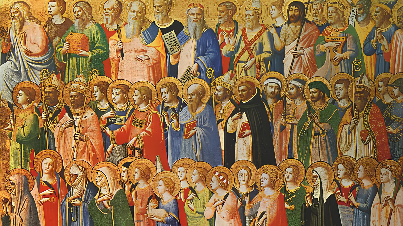 Visi Šventieji, Fra Angelico